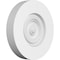 Ekena Millwork Standard Grayson Bullseye Rosette with Square Edge, 6"W x 6"H x 1"P ROSP060X060X100GRY02 - alternate 1